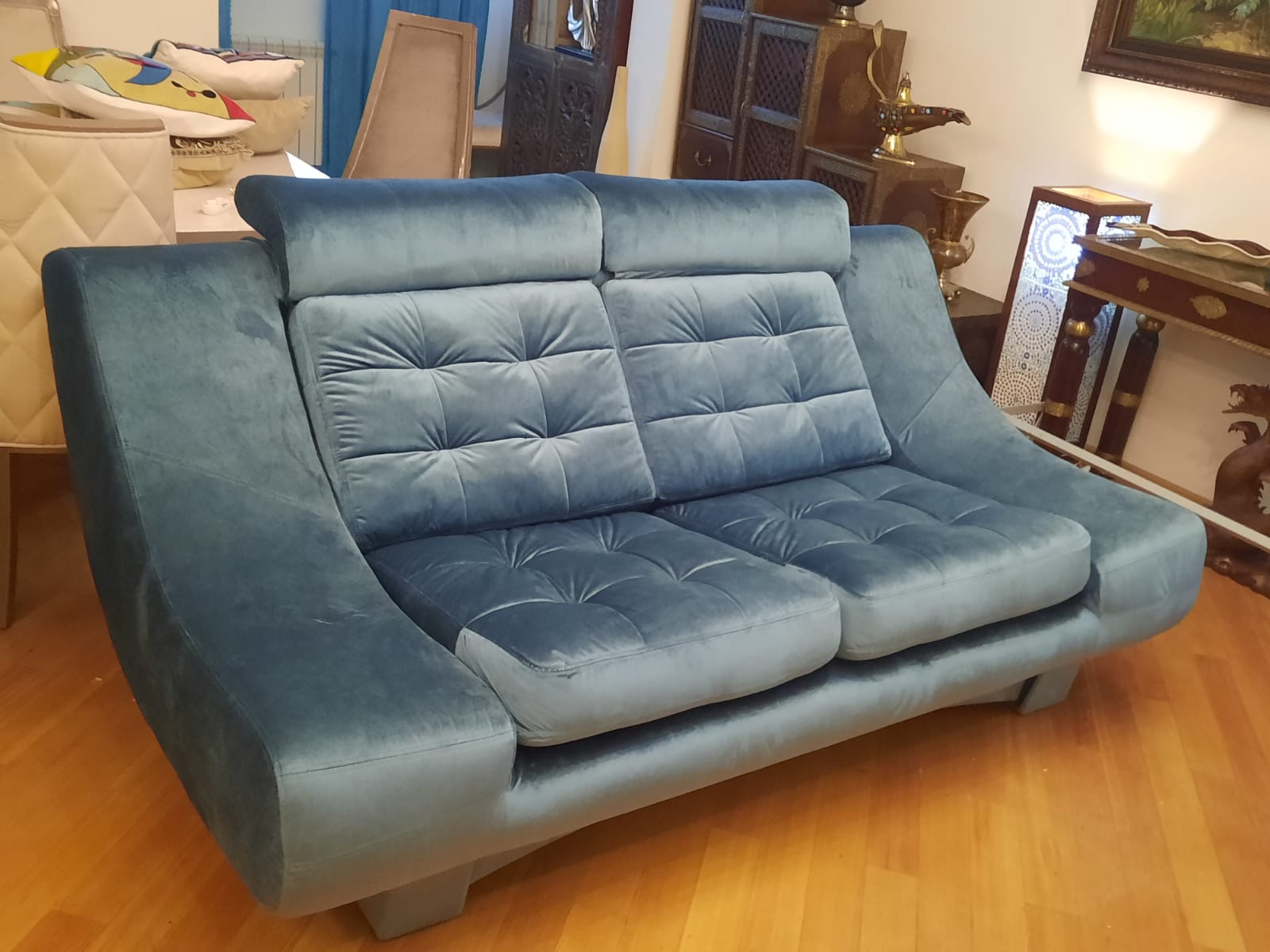 Обивка дивана на дому. Калязин